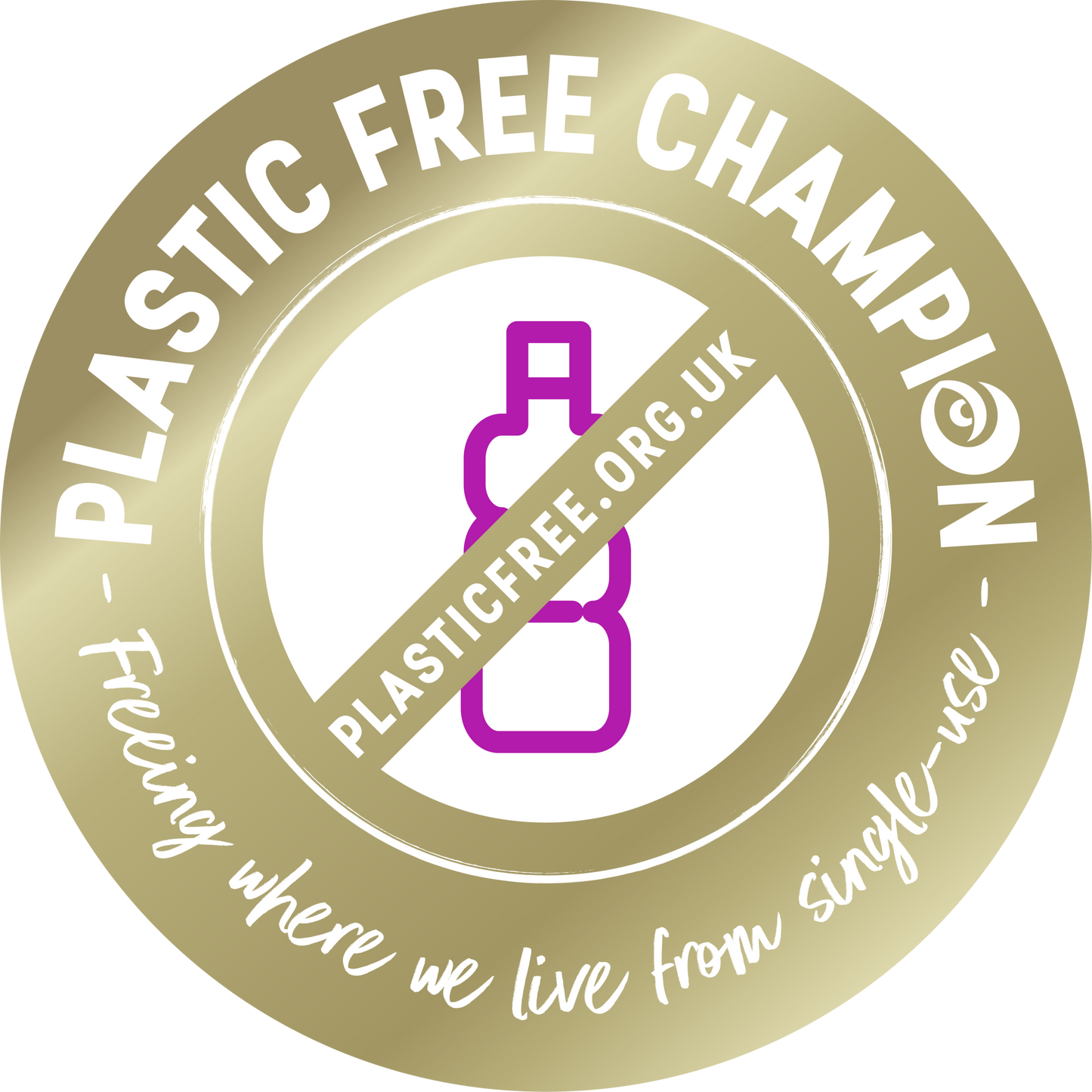 POSY has been awarded the plastic free gold award for being plastic free