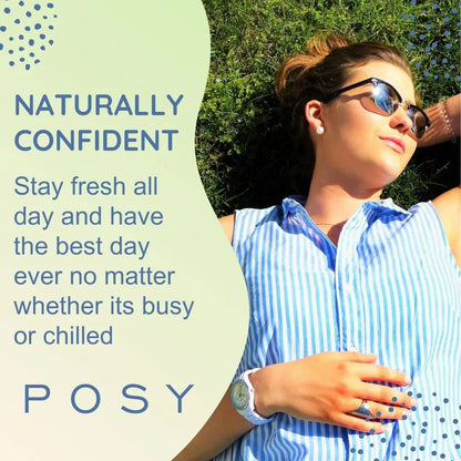 Frankincense & Mandarin POSY Natural Deodorants | Aluminum-Free & Eco-Friendly