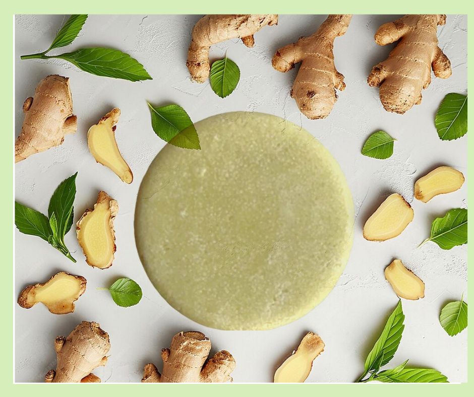 ginger & mint Shampoo Bar