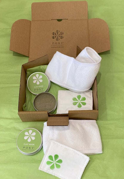 Make your own clay mask - Green POSY