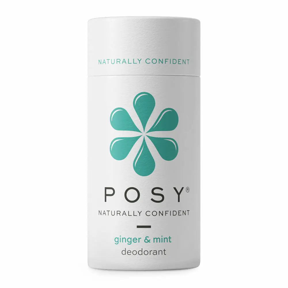 POSY ginger and mint in a sustainable tube - eco friendly natural deodorant