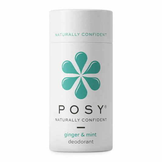 POSY ginger and mint in a sustainable tube - eco friendly natural deodorant