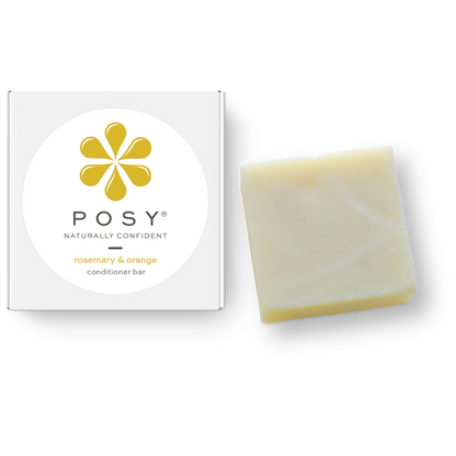 POSY conditioner bar, plastic free, rosemary & orange