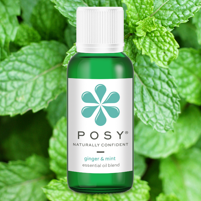 POSY essential oil blend of ginger and mint