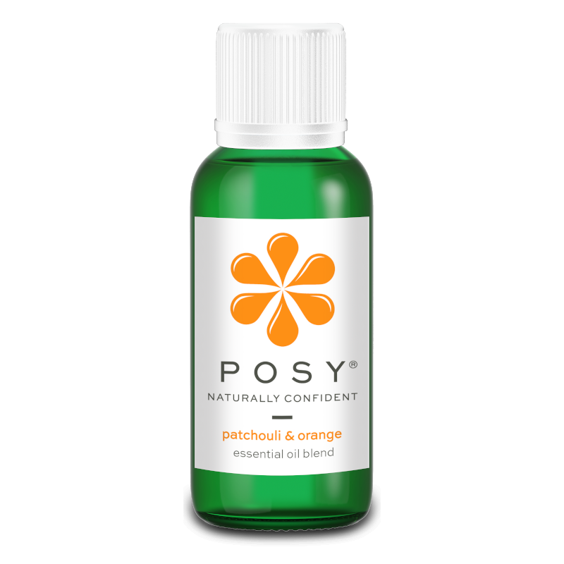 POSY patchouli and orange essential oil blends