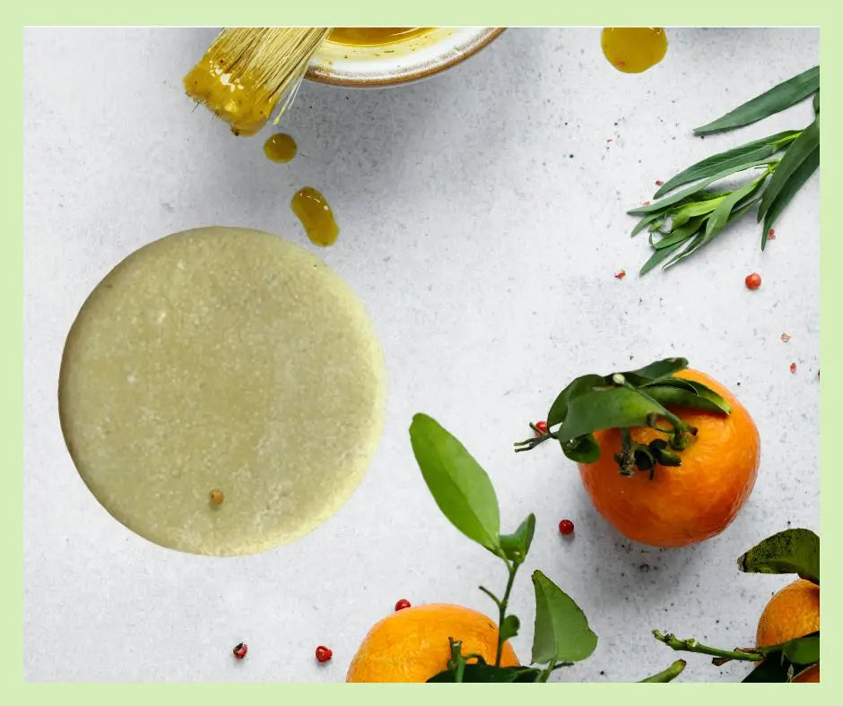 rosemary & orange Shampoo Bar