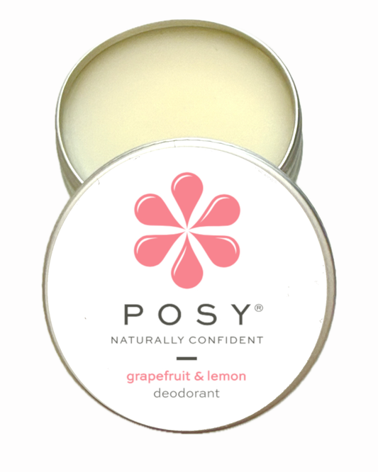 Grapefruit & Ginger natural deodorant tin