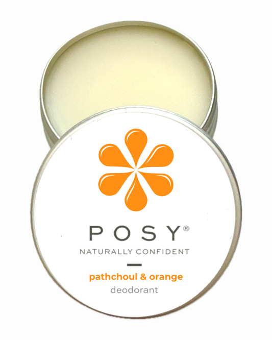 Patchouli & Orange natural deodorant tin