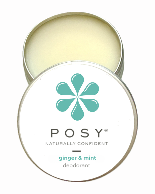 Ginger & Mint natural deodorant tin