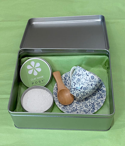 Make your own clay mask for two. Calling all besties, moms & daughters, fathers & sons. Spend some quality time together posy-london