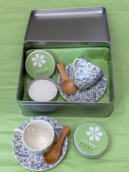 Make your own clay mask for two. Calling all besties, moms & daughters, fathers & sons. Spend some quality time together posy-london