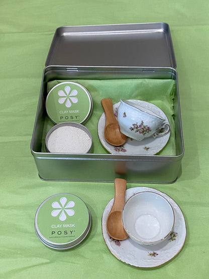 Make your own clay mask for two. Calling all besties, moms & daughters, fathers & sons. Spend some quality time together posy-london