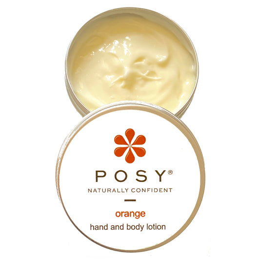 POSY orange hand and body lotion