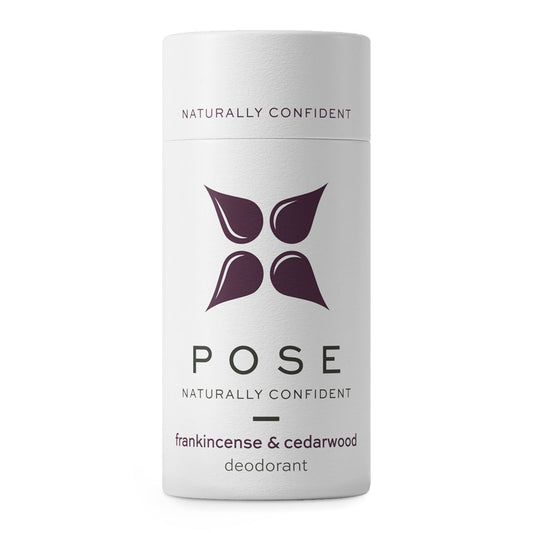 POSE frankincense and cedarwood natural deodorant